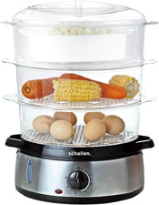 Schallen Premium Healthy Eating Electric Food Steamer Machine Large 9L Capacity
