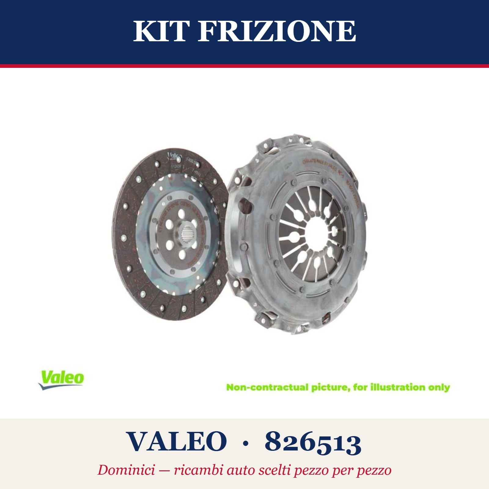 Valeo Kit Mercedes Classe A , Vaneo 826513 - Immagine 2