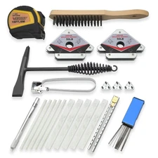 VASTOOLS Welding Accessories,22pc,Chipping Hammer, Welding Soapstone Holder,1...