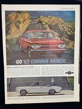 Magazine Ad - 1963 - Chevrolet Corvair Monza - 2