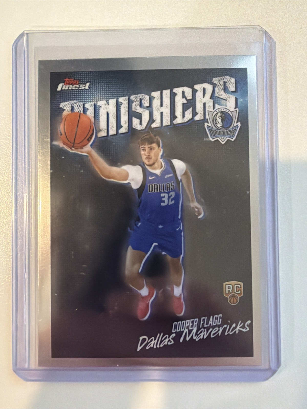 2025-26 Topps Finest - Finishers Cooper Flagg #FI-8 (RC)