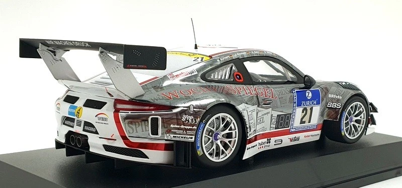 Minichamps 1/18 Scale 155 166021 Porsche 911 GT3 R #21 24h Nurburgring 2016 - Image 2 of 4