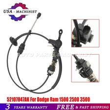 1x Transmission Gear Shifter Control Cable For Dodge Ram 1500 2500 3500 USA