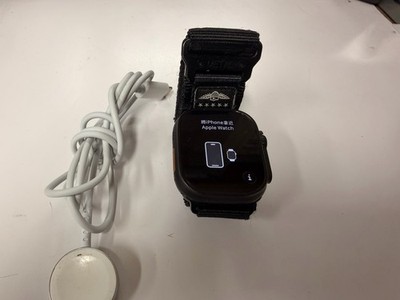 Apple Watch Ultra 3 49MM Black Titanium With Trail Loop Cellular A3281 Excellent