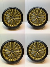 Volkswagen Polo GTI Parabolica Alloy Wheels Set 17" Gold With Tyres (EAGLE F1)
