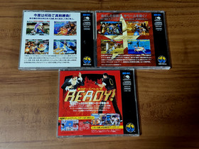 NEO GEO CD Lot  3 games King of Fighters '96 - Samurai Showdown 2 - Fatal Fury 3