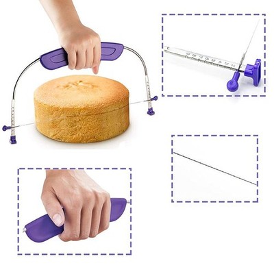 Cake Leveler for Leveling and Torting Layer Cutter Slicer Wire Saw Cake Tool