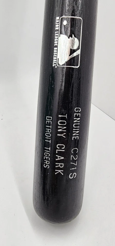 Tony Clark Detroit Tigers C271s Louisville Slugger Sombrero Oficial Firmado Juego Usado Foto 3 de 4