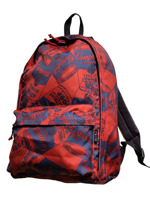 Uniqlo Andy Warhol Foundation Campbell  Soup  Company Print Backpack Unisex  Zip