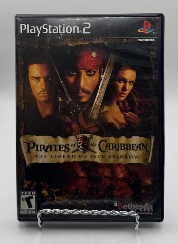 PS2 Pirates of the Caribbean: The Legend of Jack Sparrow (2006) Tested CIB