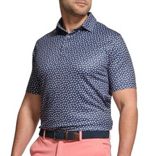 Greg Norman Men's Moisture Wicking Performance Luxe Golf Polo