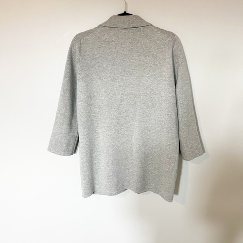 J.crew Sophie maglione blazer aperto davanti grigio donna taglia xs - Foto 2 di 10