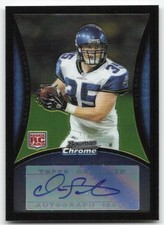 2008 Bowman Chrome Owen Schmitt Rookie Card (RC) #BC106 Auto - Seattle Seahawks. rookie card picture