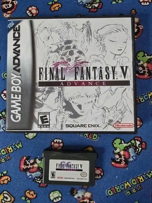 Final Fantasy V Advance (Nintendo Game Boy Advance GBA) Cartridge and Case*