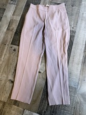 Babaton Atelier Trousers Pink Blush Straight Leg Minimalist Workwear Chic 2