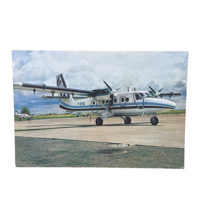 Postkarte AK Flugzeug Flieger T A T Twin Otter DHC6 De Havilland Ansichtskarte
