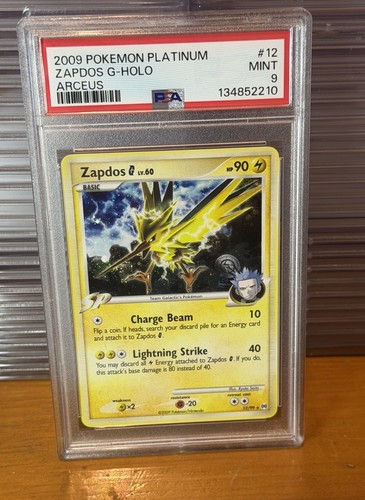 Zapdos G graded PSA 9 for sale on eBay