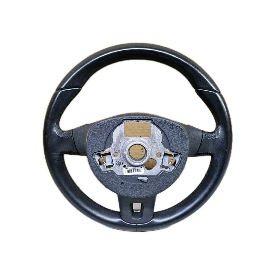 2009-2017 VW Volkswagen LEATHER STEERING WHEEL OEM 3c8419091 - Image 4 of 4