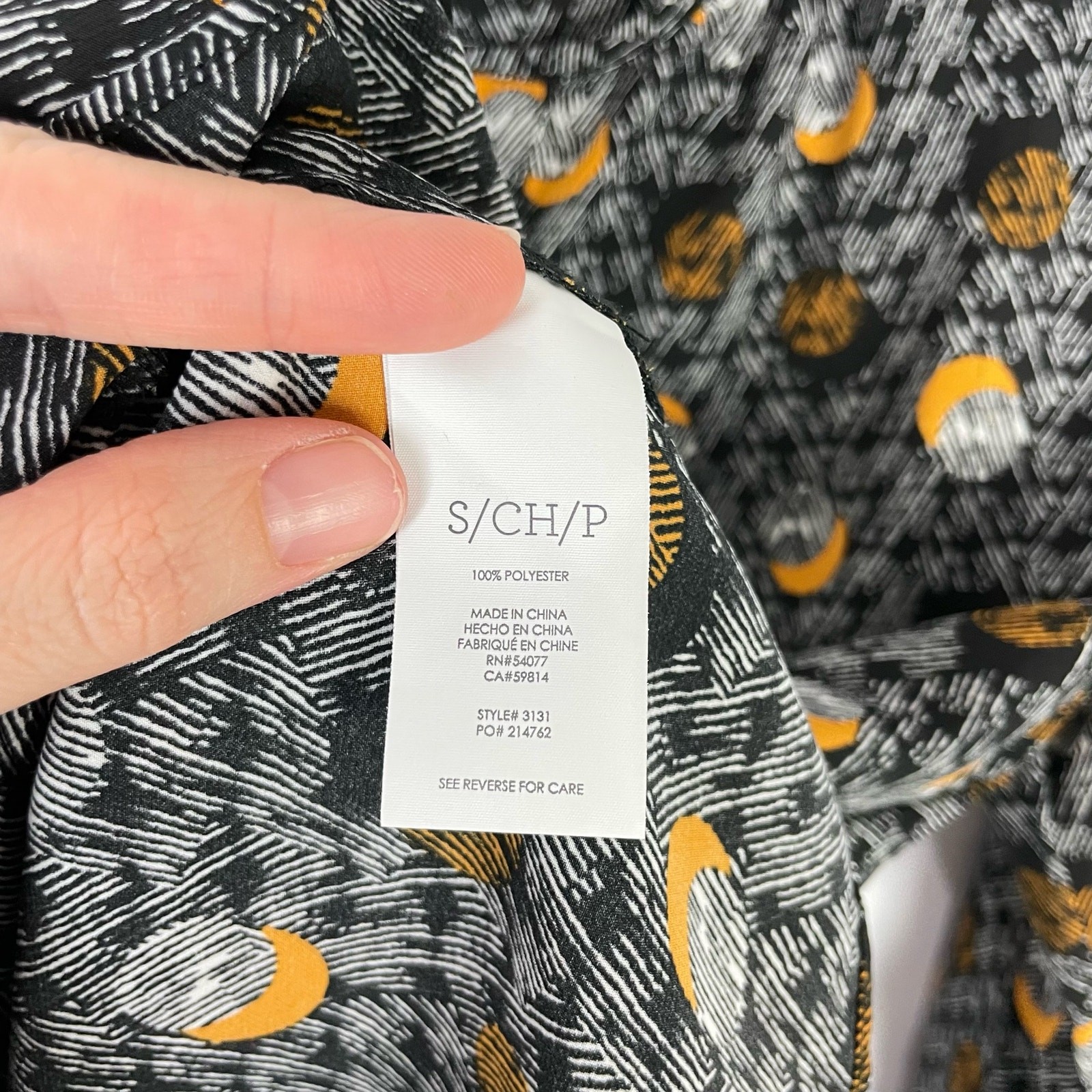 Cabi #3131 Small Black Eclipse Celestial Moon Pri… - image 10