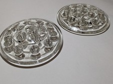 Vintage Glass Flower Frogs Wedding Bouquet Arrangement Size 5"