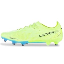 Puma Mens Ultra Ultimate FG 107540 01 Pink Blue Yellow Soccer Cleats Size 7 US