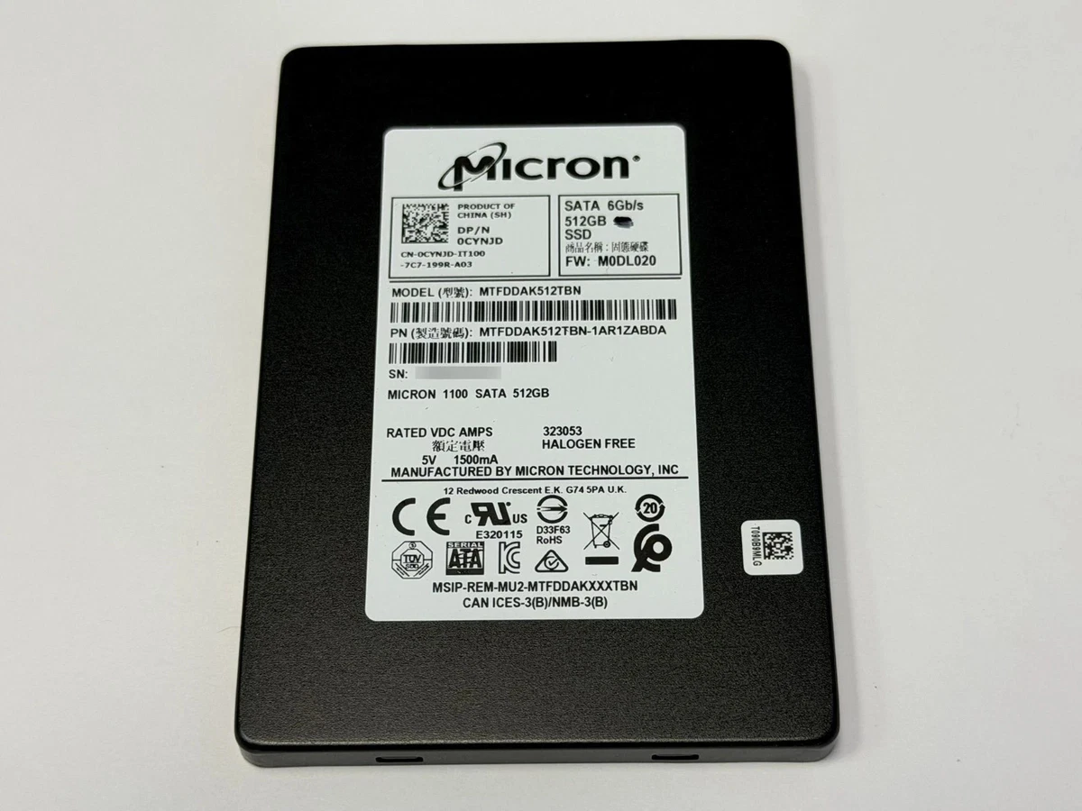 Micron 512 GB Internal Hard Disk Drives for sale | eBay