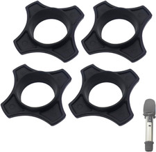 4 Pack Reusable Wireless Microphone Protection Rings, Anti-Rolling Silicone Hold
