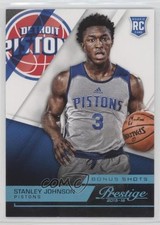 2015-16 Panini Prestige Rookies Bonus Shots Blue 4/99 Stanley Johnson #201 1f7d