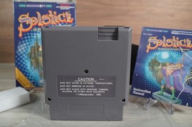 Nintendo NES Game Solstice The Quest For The Staff CIB Complete w/ original seal