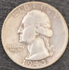 1943-S F  Washington Quarter 90% SILVER!