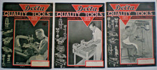 1935, 1936, and 1937 Delta Tool Catalogs ~ L-3, M-1, N-5, Milwaukee Woodworking