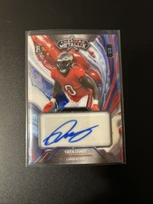 2023 Wild Card American Metallix Yaya Diaby RC Red White Blue Auto /3