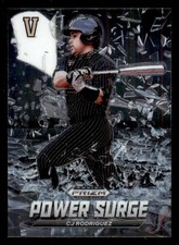 2021 Panini Prizm Draft Picks Power Surge #20 CJ Rodriguez