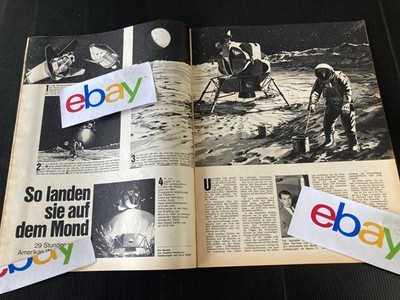 ILLUSTRIERTE 1969 APOLLO 11 Pasolini CALLAS GRETNA GREEN Helmut Schmidt PULVER