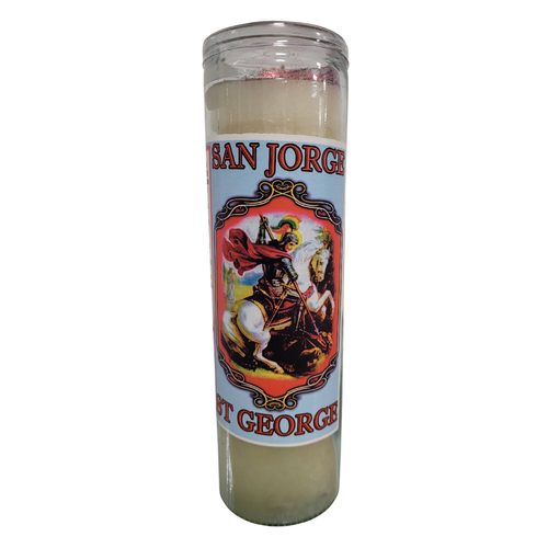 San Jorge Veladora Preparada / St. George Prepared Candle - Bild 1 von 4