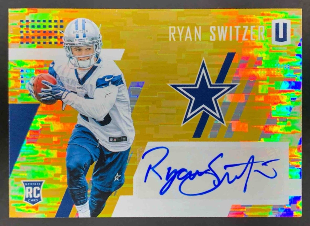 Ryan Switzer Panini Unparalleled #217 Autograph-Yellow
