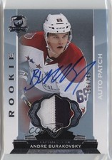 2014-15 Upper Deck The Cup Rookie 196/249 Andre Burakovsky #174 Patch Auto 2tb