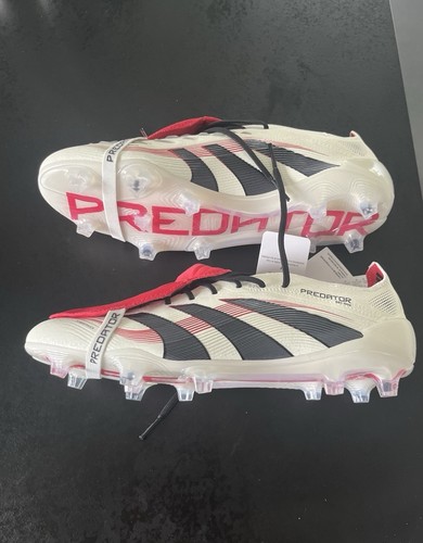 Fußballschuh Adidas Predator Elite FG Champagne Weiss Schwarz 44 2/3 - Bild 6 von 9