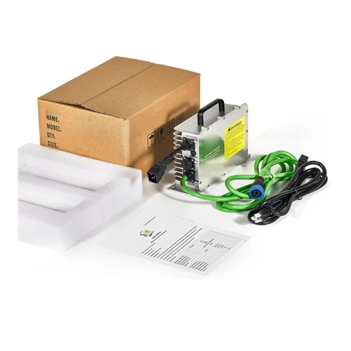 48V 22A Lithium Battery Charger w/ Convertible Plug for EZGO Club Car Golf Cart - Picture 2 of 9