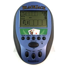 BlackJack Handheld LCD Game Model 473 by Excalibur Electronics TESTED