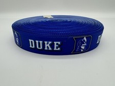 New 5-yards Duke Blue Devils 7/8" wide Grosgrain Ribbon