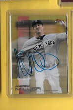 2016 Finest Gold Auto Indians Yankees ANDREW MILLER HOT!! 32/50 World Series