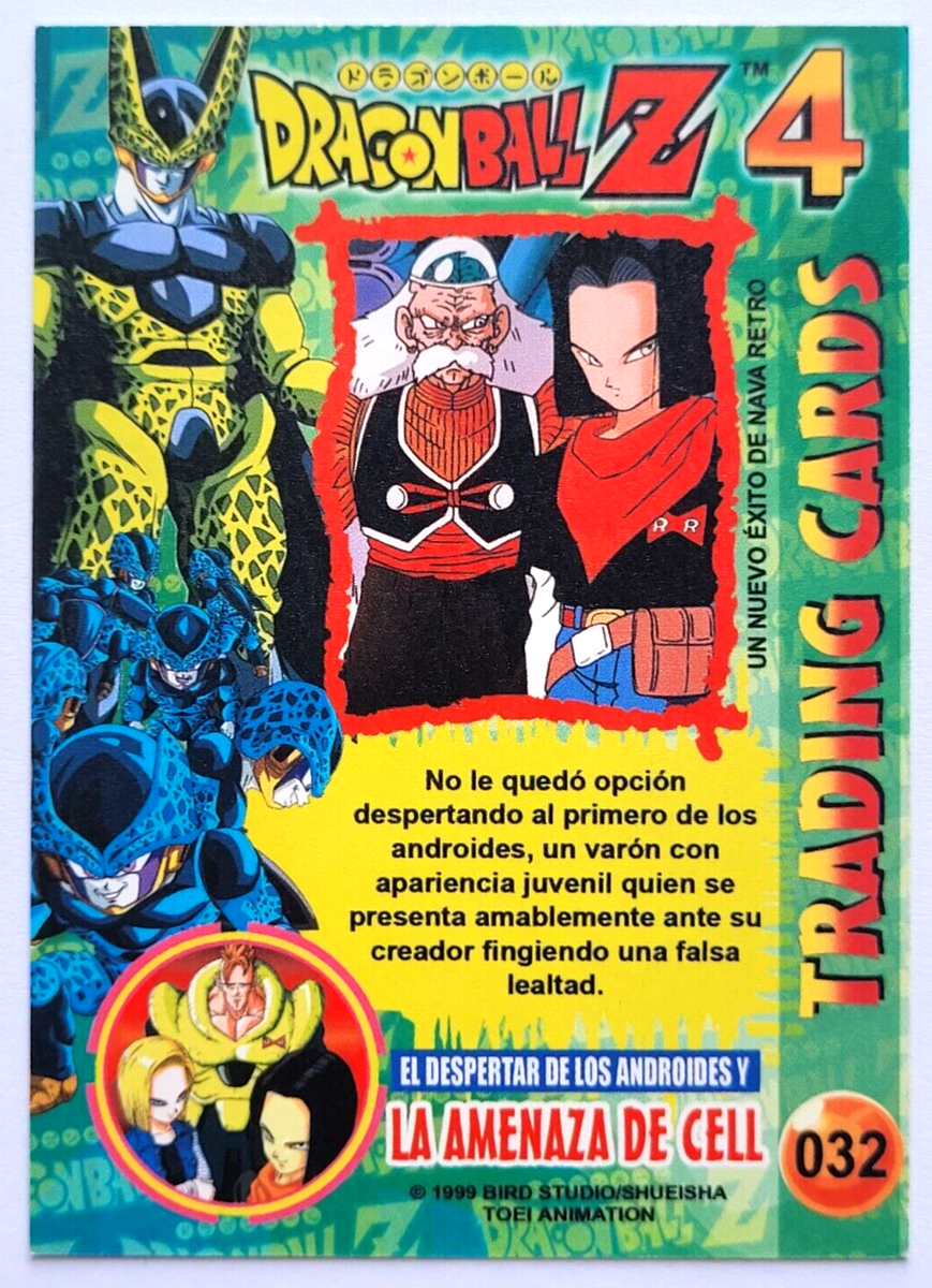 2023 DRAGON BALL Z4 #032 DR. GERO ANDROID #17 #20 PERU Edition