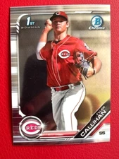 2019 Bowman Chrome #BDC47 Tyler Callihan Rookie Reds - Investment Lot (32) JC693