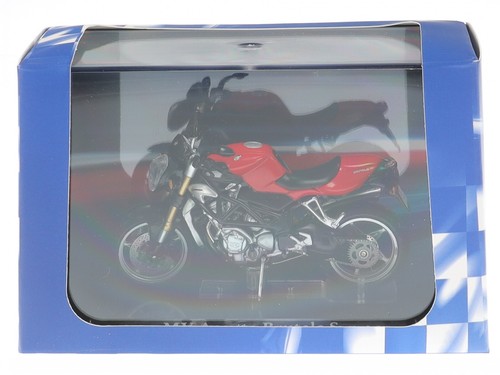 MV Agusta Brutale S rot Superbike Motorrad Modell 4110118 Atlas 1:24 - Bild 4 von 4