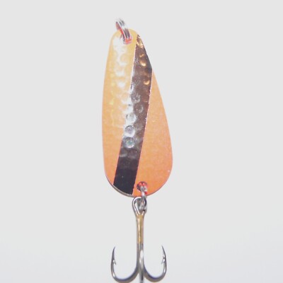 Casting Spoons Painted with Hammered Nickel Stripe, (3) Sizes, (1) Per Pack
