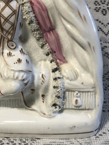 Antique Staffordshire David Garrick as Richard III Figurine-read remarks - Picture 8 of 19