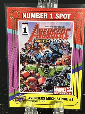 AVENGERS MECH STRIKE #1        2021-22 Upper Deck Marvel Annuals    N1S-12