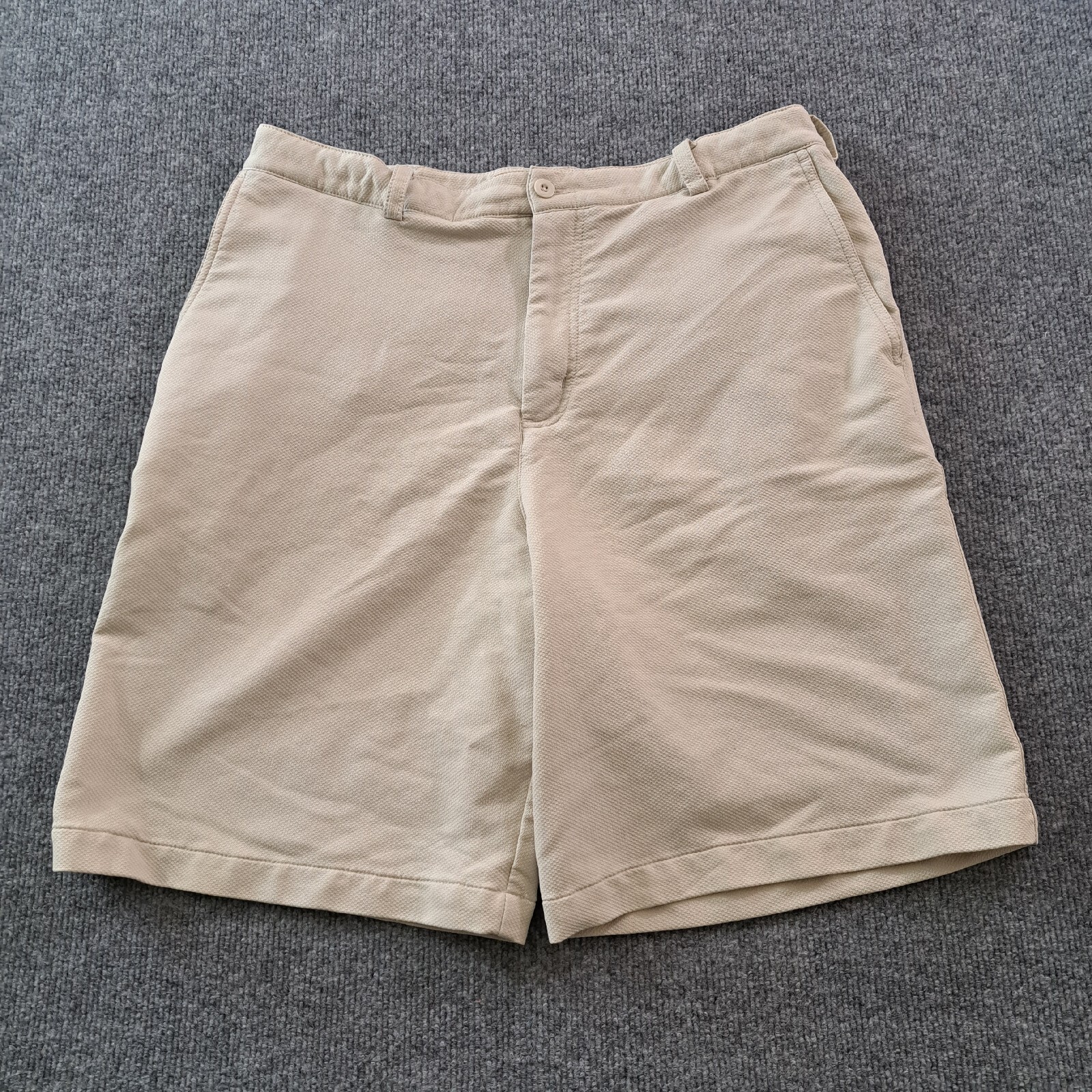 OFF WHITE X NIKE Pantaloncini Nike Golf Uomo Taglia 34 Avorio Misure 32x9