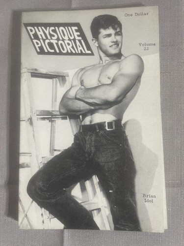 VINTAGE PHYSIQUE PICTORIAL MAGAZINE* VOL. 22 NO. 1 BRIAN IDOL  APRIL 1973 L/N - Picture 1 of 5